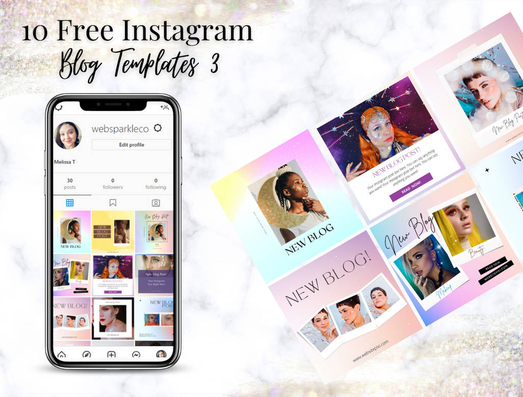 Instagram Blog Example 10 FREE INSTAGRAM BLOG TEMPLATES 3 by sheerperfume on DeviantArt