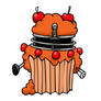 dalek cupcake