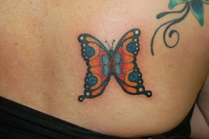 vw butterfly tattoo
