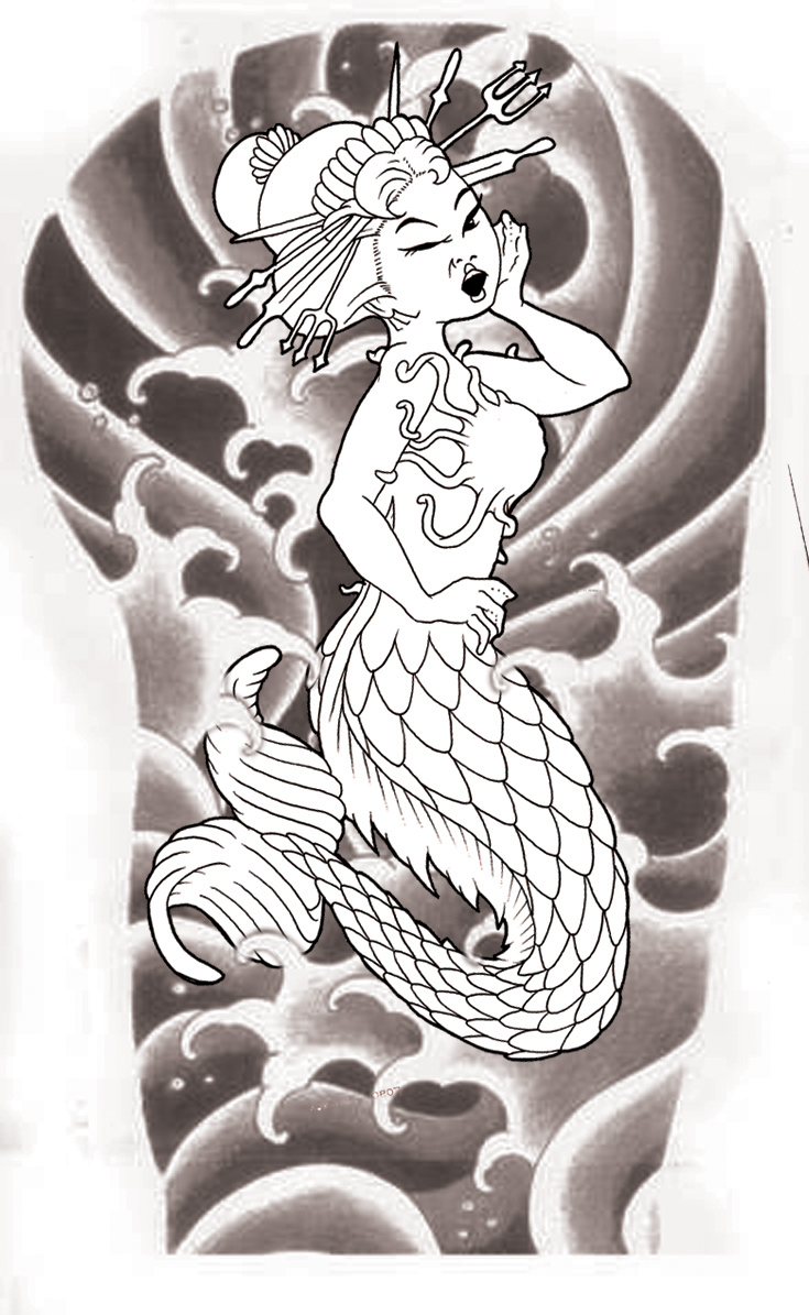 geisha mermaid