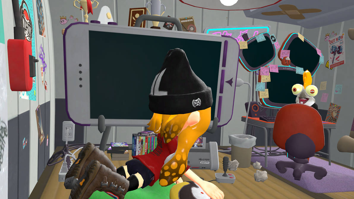 Saya secret base ?! by Spodeurtoon on DeviantArt