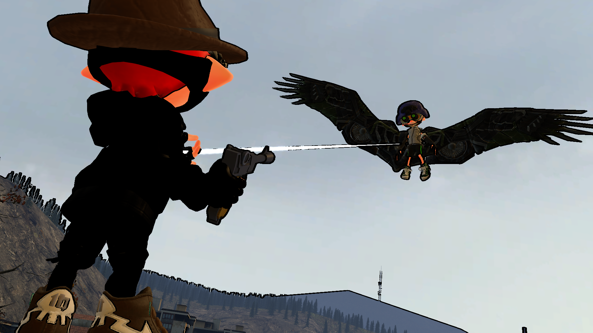 Random Flying Characters A flying menace ! by Spodeurtoon on DeviantArt