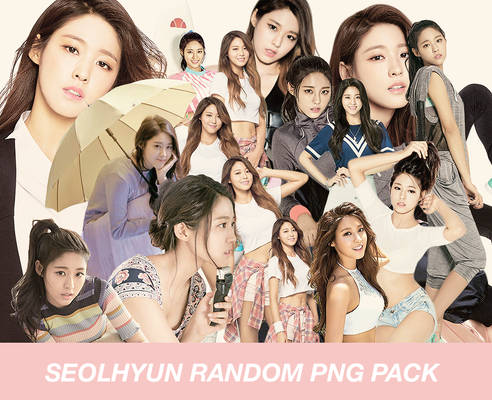 Seolhyun random png pack