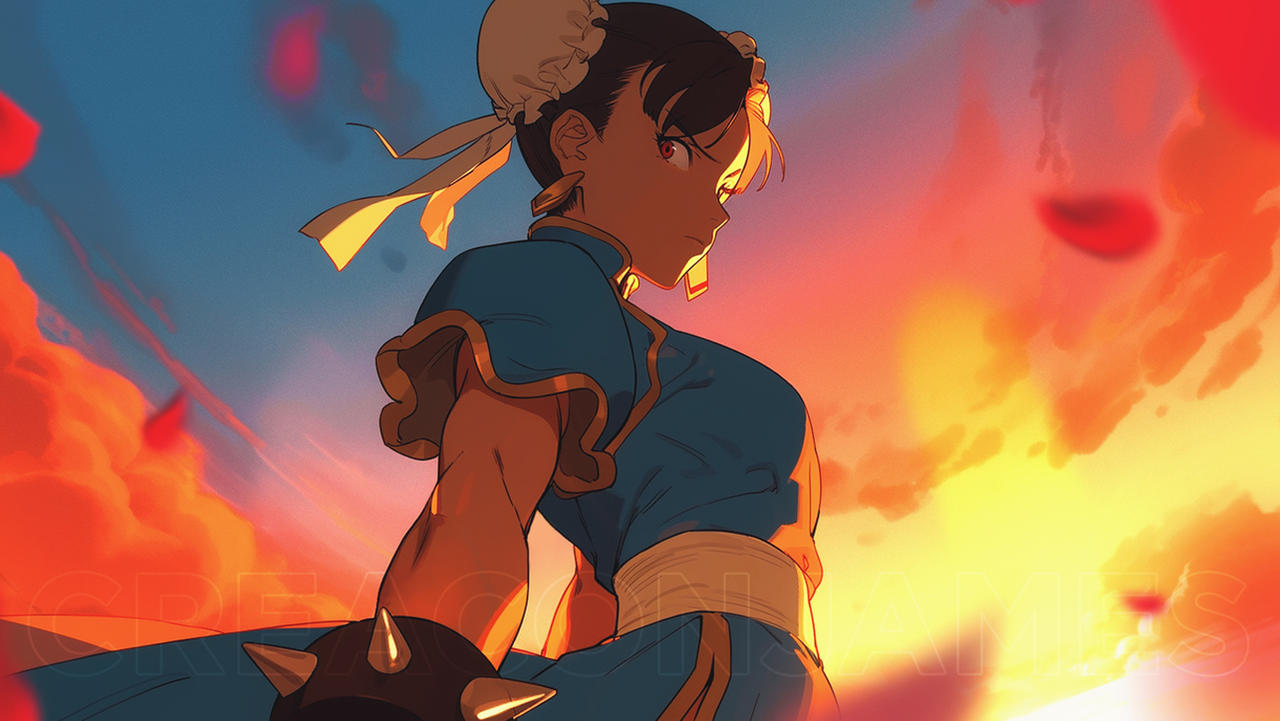 Chun-Li Animated by crcjames on DeviantArt