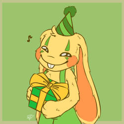 Bunneh With A Gift