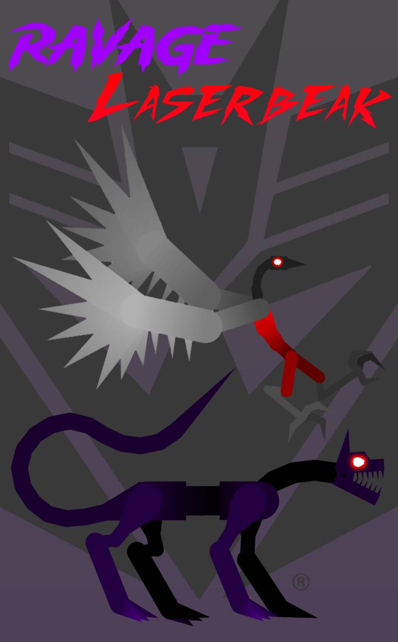 TRANSFORMERS' REBELLION SAGA: Ravage and Laserbeak