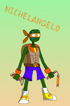 TMNT: BLOOD BROTHERS: Michelangelo!