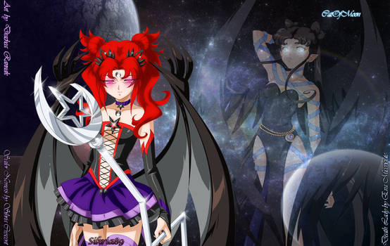 Sailor Imperial Nemesis and Death Lady wallpaper