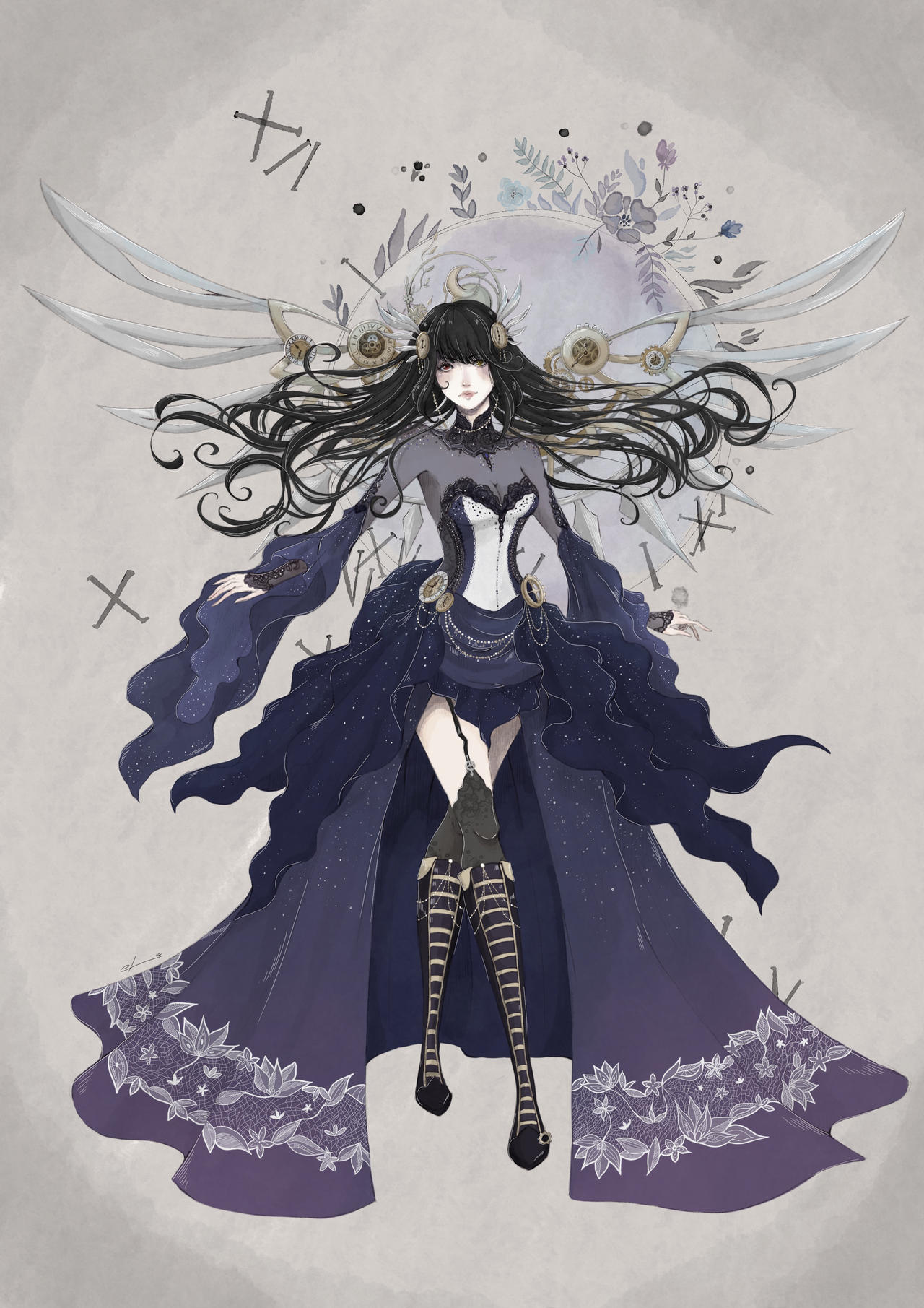 Kurumi Tokisaki: New Astral Dress by SpiderWitchAtelier on DeviantArt
