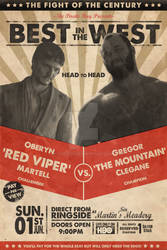 The Besteros in Westeros Fight Poster