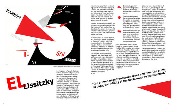 El Lissitzky magazine spread