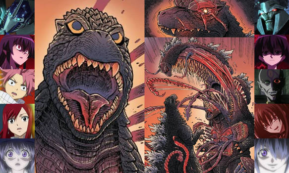 Best Friends of Godzilla by artdog22 on DeviantArt
