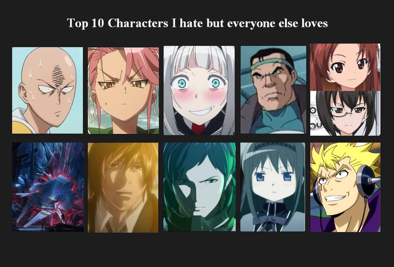 10 anime characters who are loved by the creators but hated by fans