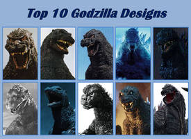 Top 10 Godzilla Designs