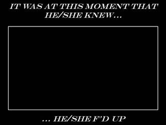 It Was At This Moment (Blank)