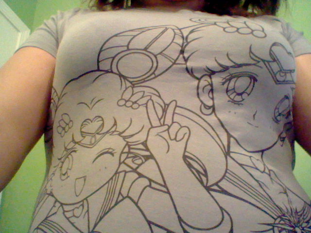 Sailor Moon shirt XD