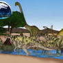 JG - Corythosaurus Mamenchisaurus