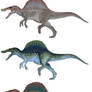 Spinosaurus Aegyptiacus Variations