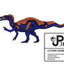 Warpath Jurassic Park Suchomimus Action Figure