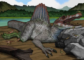Jurassic Park Mutualism Colored