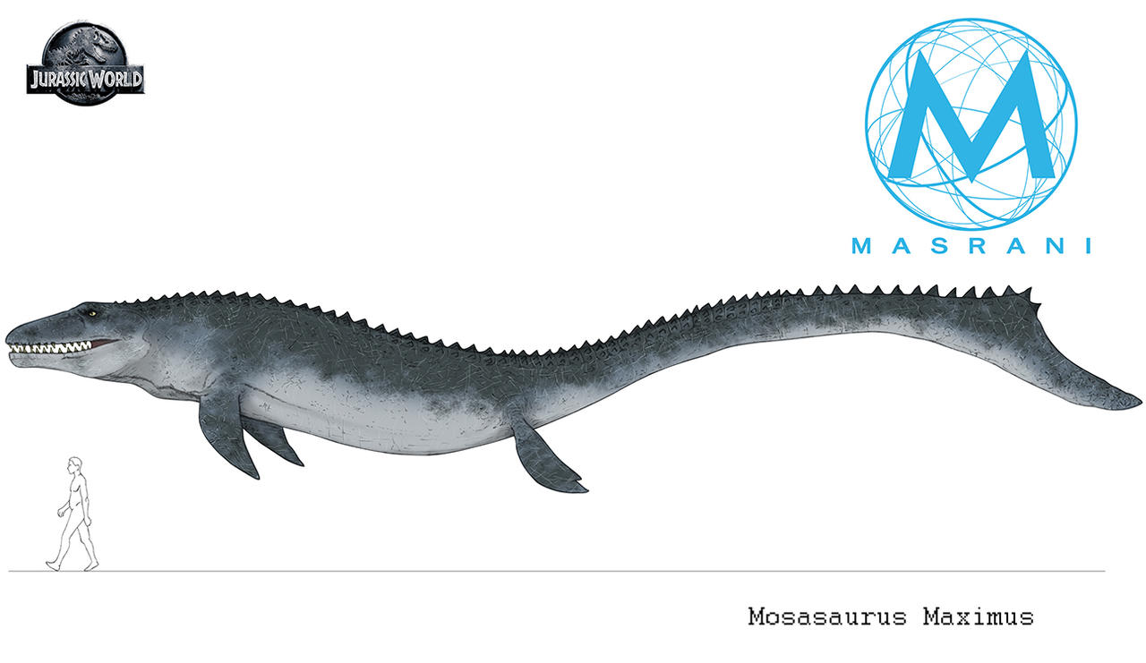 Jurassic World Mosasaurus by March90 on DeviantArt