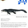 Mosasaurus InGen File