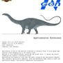 Apatosaurus InGen File