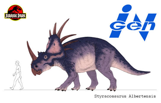 Jurassic Park Styracosaurus