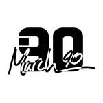 MARCH90 LOGO on white
