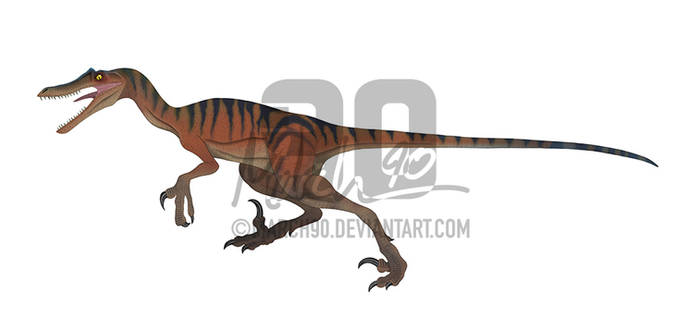 Commission - Disney Velociraptor 02