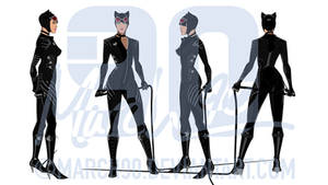 Commission - Catwoman Arkham Knight DCAU