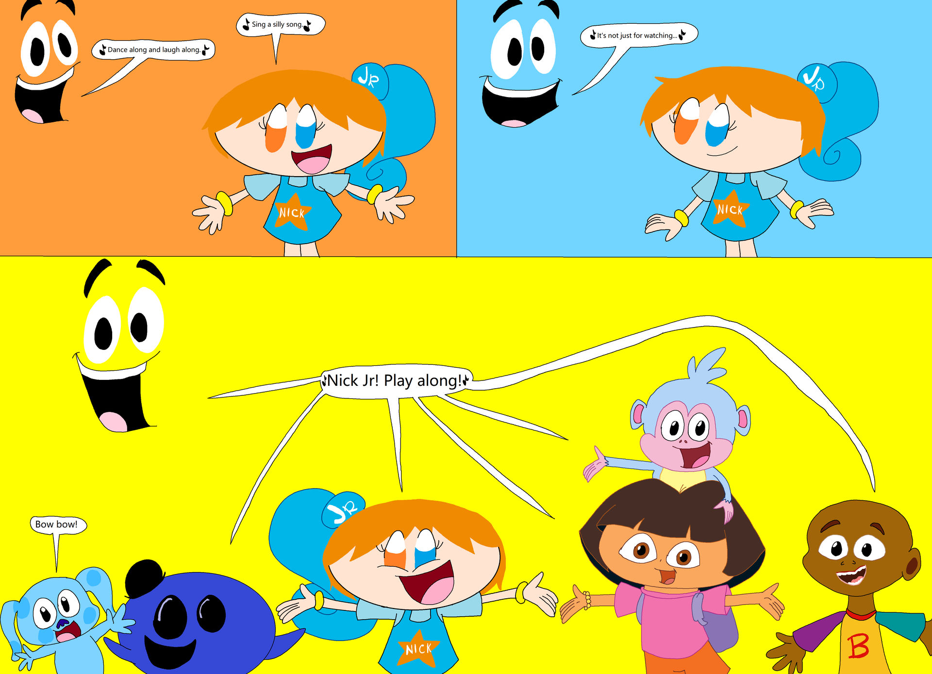 Nick Jr! Play Along! by LapisDrawsStuff on DeviantArt