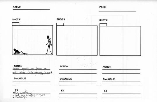 Norman Rig Animation Storyboard 1