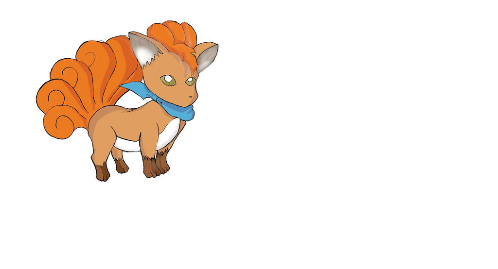 Vulpix Colored and Shaded by XT33NX on DeviantArt