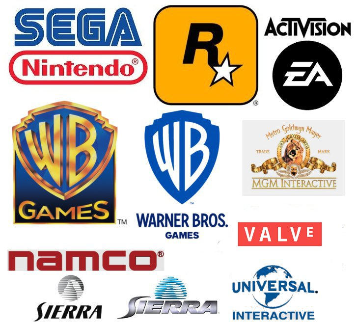 The Logos Of My Favorite Game Companies#3 by TheAgentmanMMT on ...