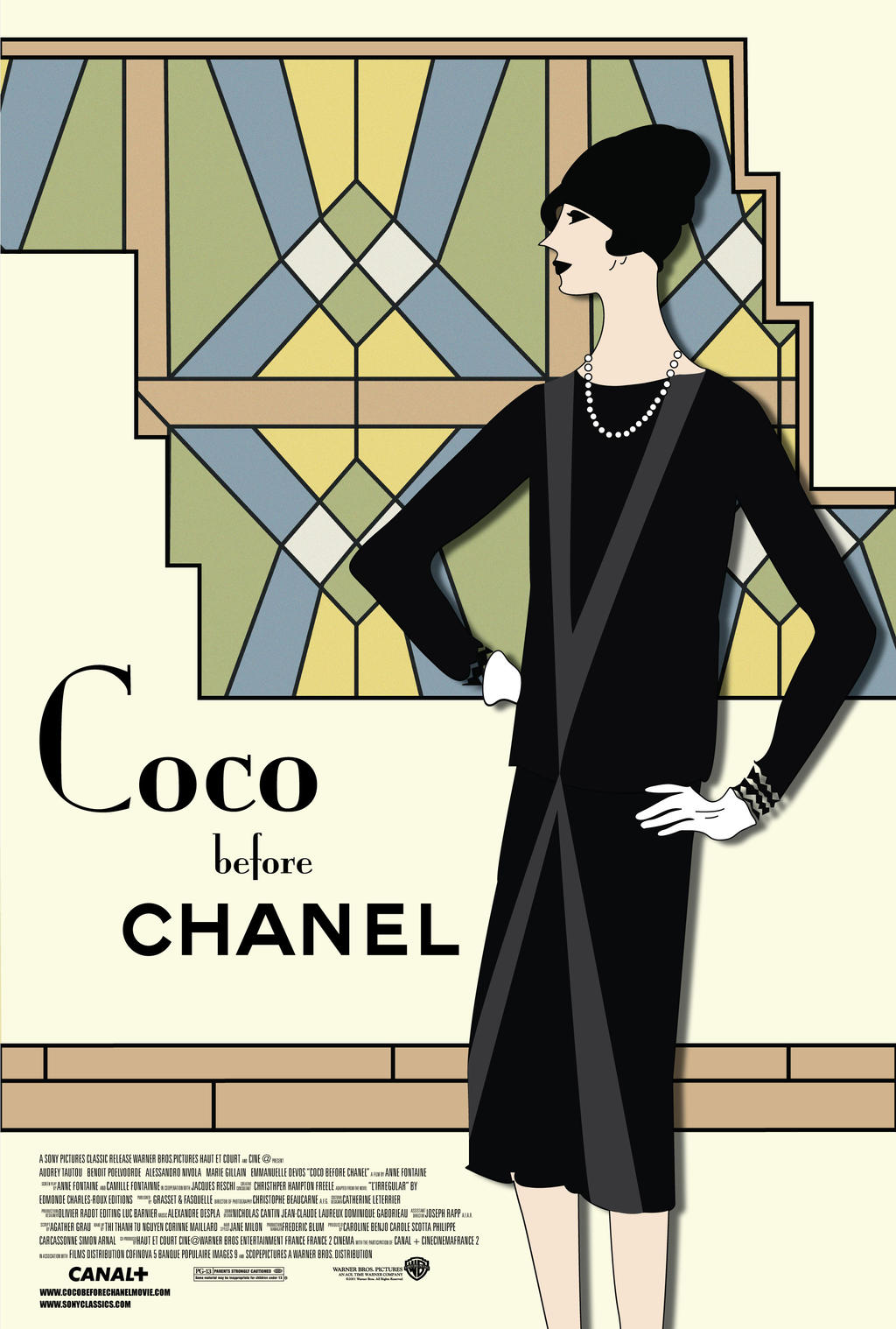 Coco Before Chanel Poster Redesign by amychsie on DeviantArt