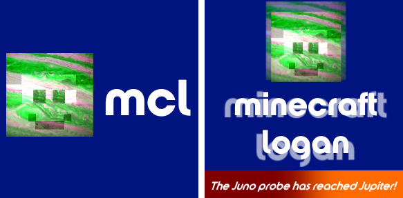 Minecraft Logan Minecraft Logan logo doodles for 7/5/2016 by lukesamsthesecond on ...