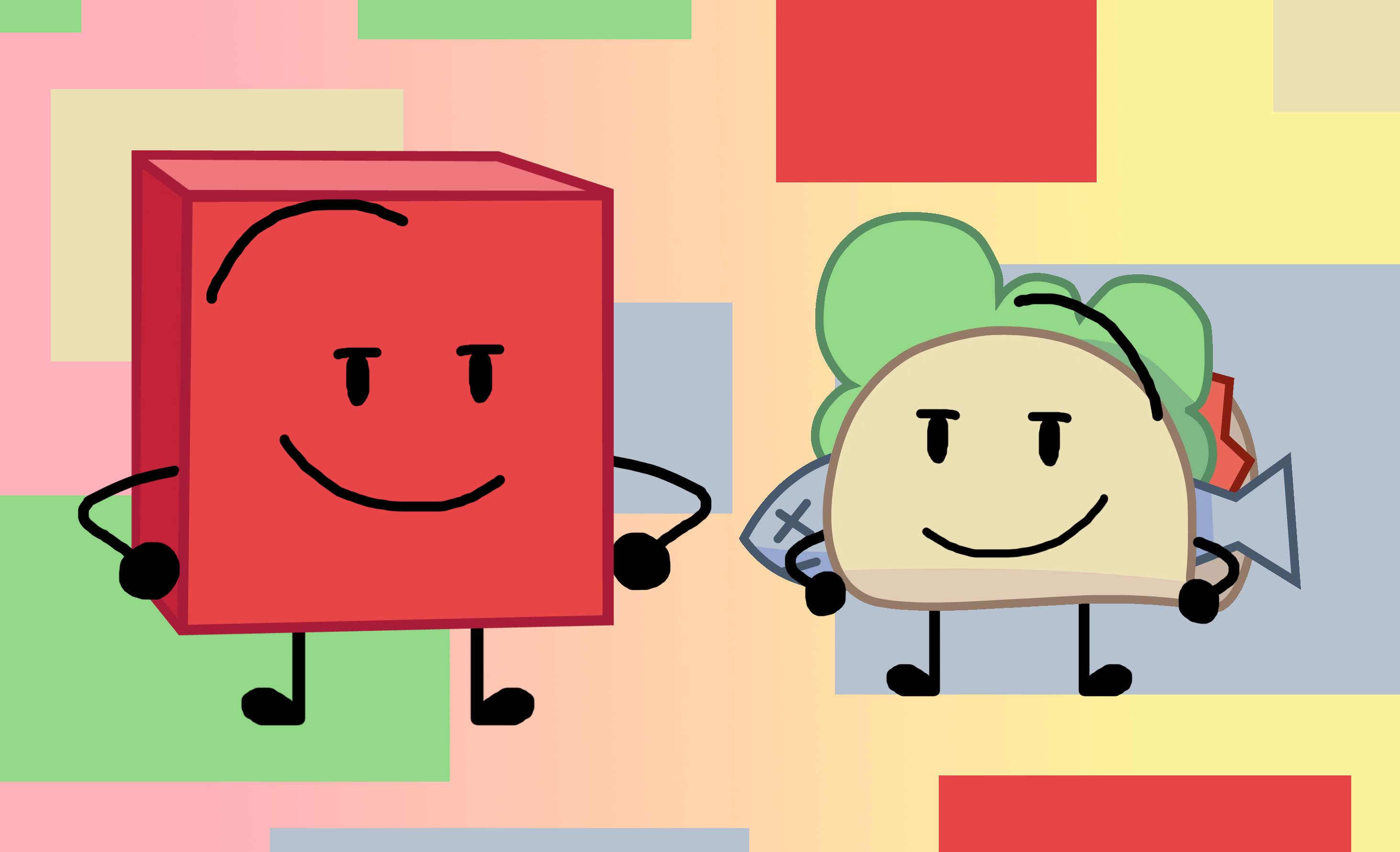 Blocky and Taco by lukesamsthesecond on DeviantArt