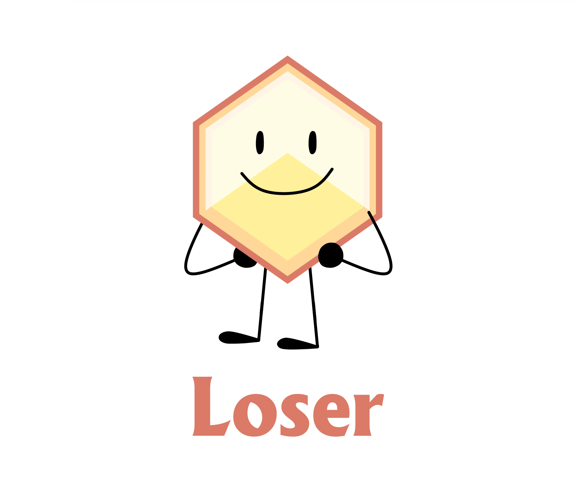 Loser Shape Loser (v2) by lukesamsthesecond on DeviantArt