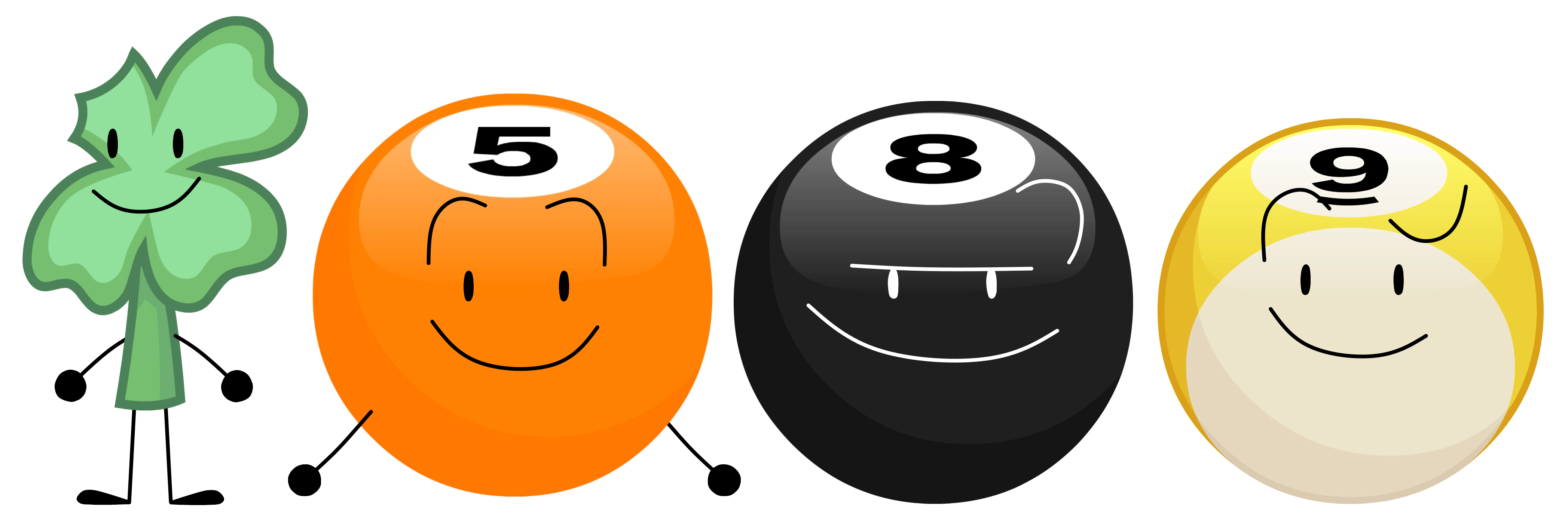 Bfdi Numbers Color Code BFDI Alphabet: Numerals by lukesamsthesecond on DeviantArt