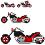 Shadow SASASR Motocycle Sprite