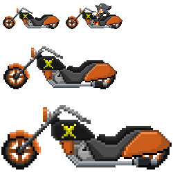 Hypon SaSASR Motocycle Sprite