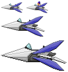 Falco SaSASR R-Wing Sprite