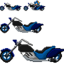 Oskar SaSASR Motocycle Sprite