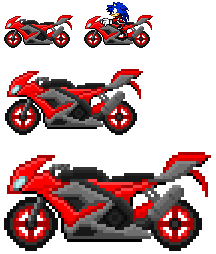 Blitz SaSASR Motorcycle Sprite