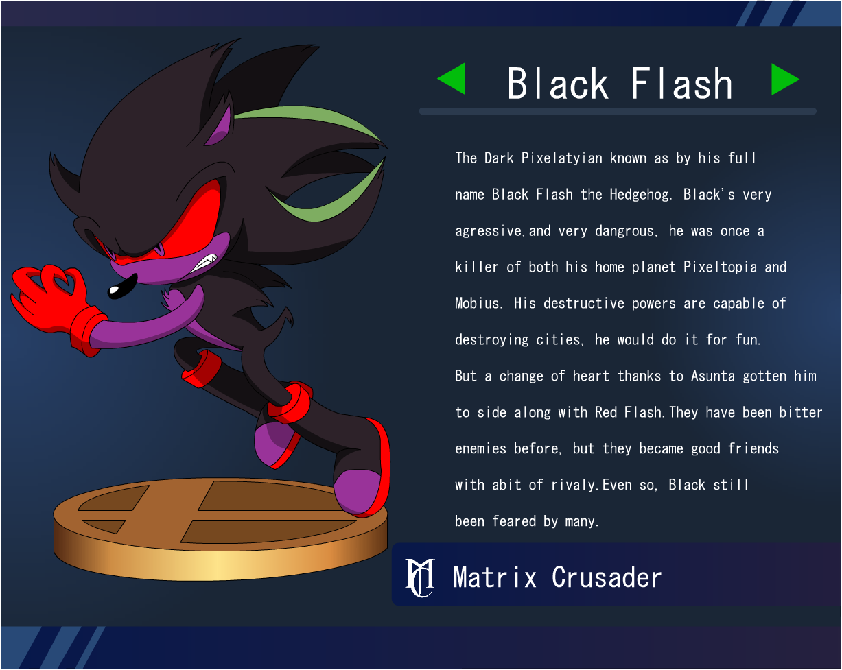 Black Flash Trophy .:GIFT:.