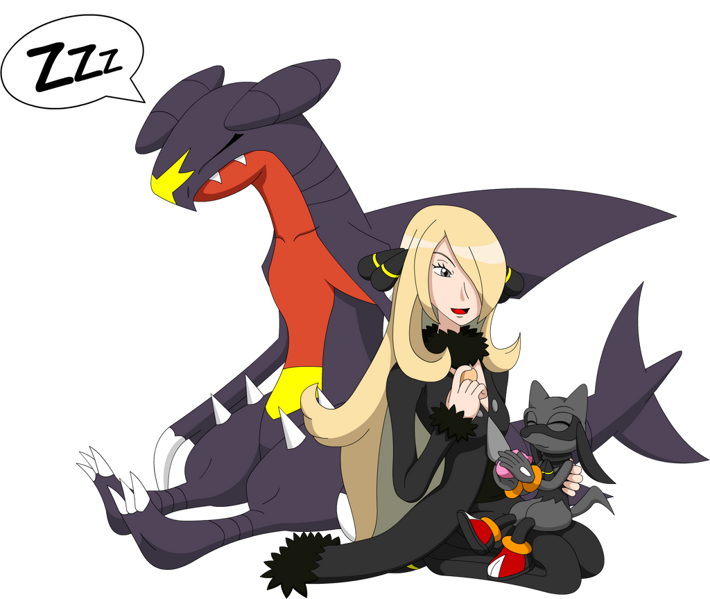 Cynthia Pokemon-Amie