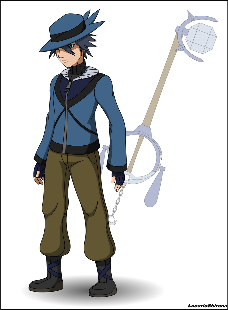 Kingdom Hearts X Pokemon Riley By Lucarioshirona On Deviantart