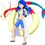 Azura and Milotic .:B-Day Gift:.