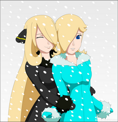 Cynthia and Rosalina - New Winter Coat
